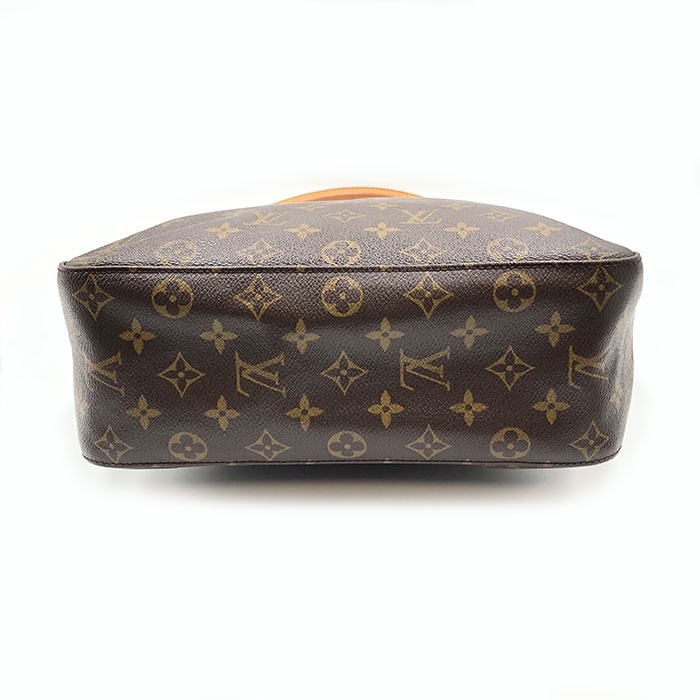 ルイヴィトン Louis Vuitton ショルダーバッグ モノグラム ルーピングGM ブラウン系 送料無料 h0101yq00267 中古 古着 ブランド古着DB_画像4