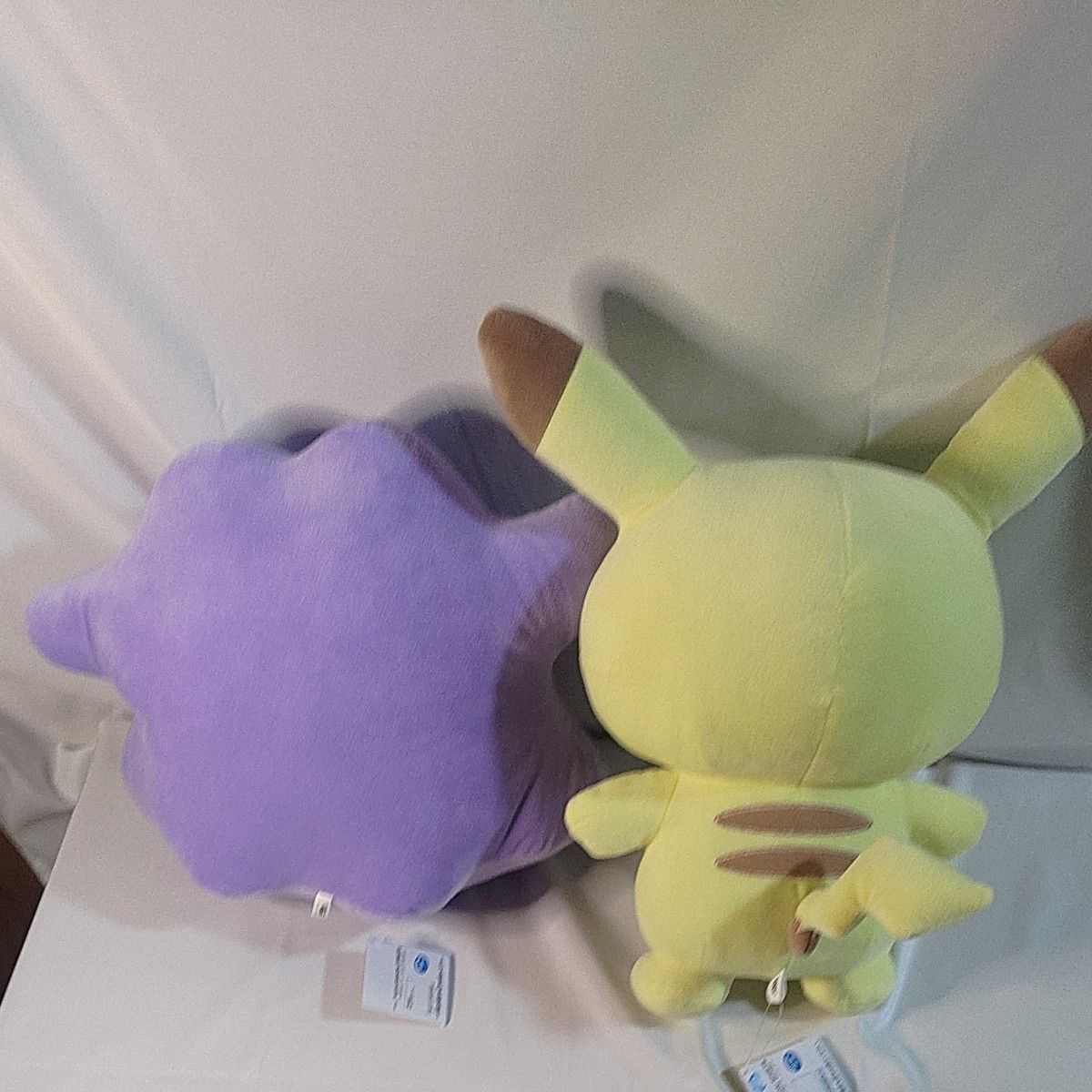 ポケットモンスターめちゃもふぐっとぬいぐるみメタモン&ポケピースめちゃもふぐっとぬいぐるみピカチュウ