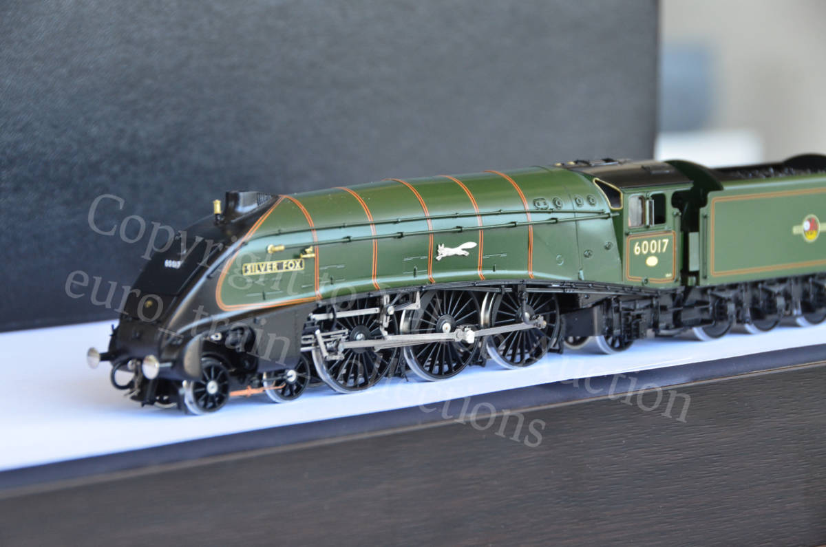 Golden Age Models Англия BR A4 Silver Fox #60017. линия форма паровоз 