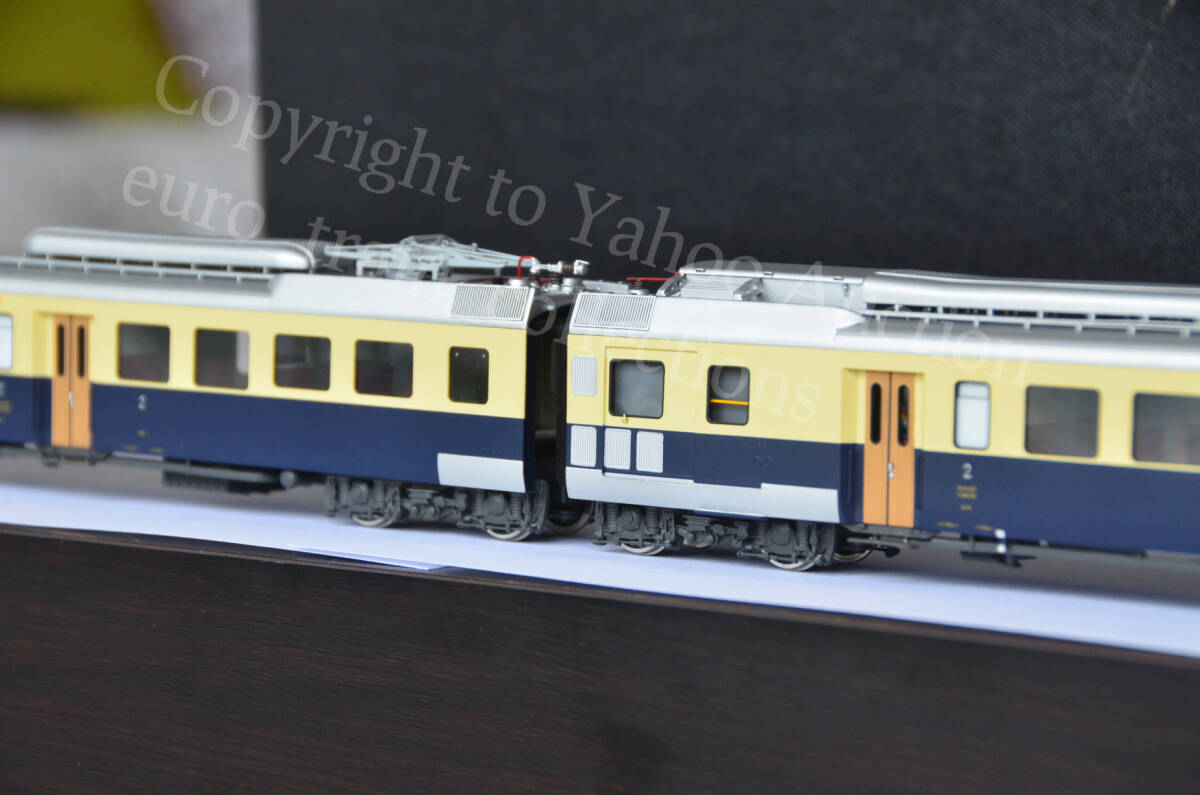 H-R-F- スイス BLS Blauer Pfeil ABDe 4/8 751 EMU 2車両 - 外国車輌 H-R-F- スイス BLS Blauer Pfeil ABDe 4/8 751 EMU 2車両 - 外国車輌