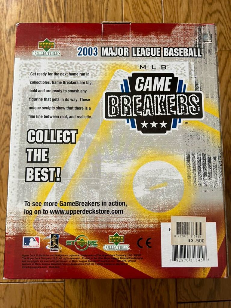 松井秀喜　ニューヨークヤンキース　ボブルヘッド　フィギュア　5,000体限定　シリアルNo.入り　GAME MAKERS 2003 MAJOR LEAGUE BASEBALL_画像3