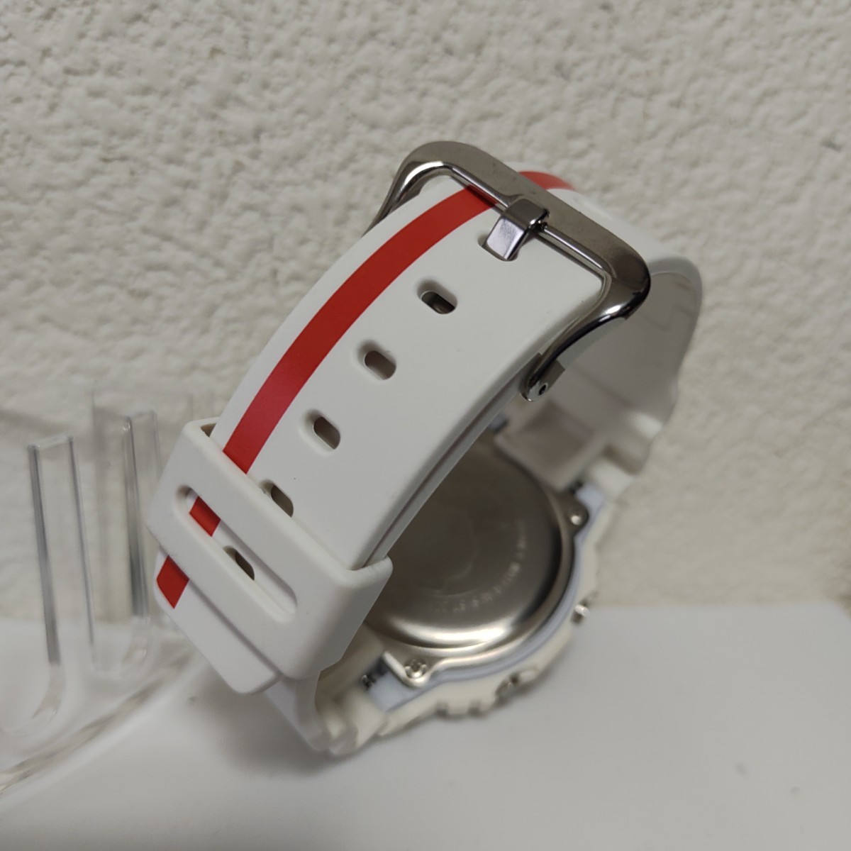 G-SHOCK カシオ CASIO ホワイト 腕時計 Gショック デジタル ジーショックジム・ビームコラボレーションモデル 美品_画像2