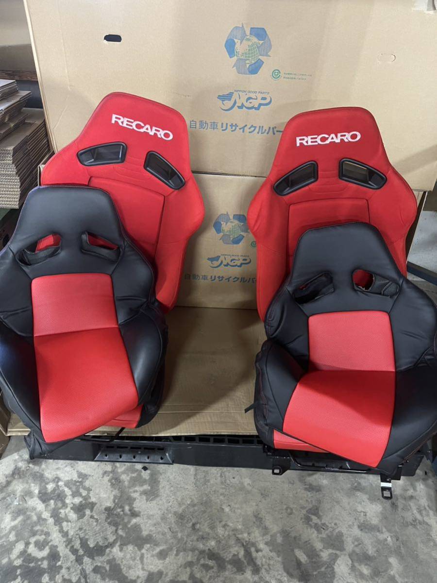  Jimny jb23 RECARO Recaro SR-7F seat rail armrest . seat cover beautiful goods 