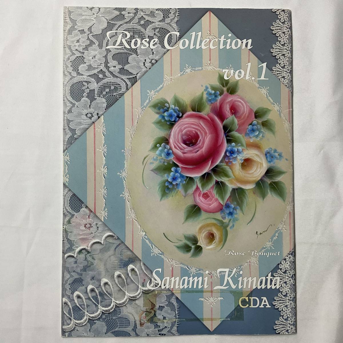 ★手芸本■送料無料 絶版 TOLE トール デザイン■ ローズコレクション 鈴木さかえ ROSE COLLECTION VOL1■ARTBOOK_OUTLET■72-276_画像9