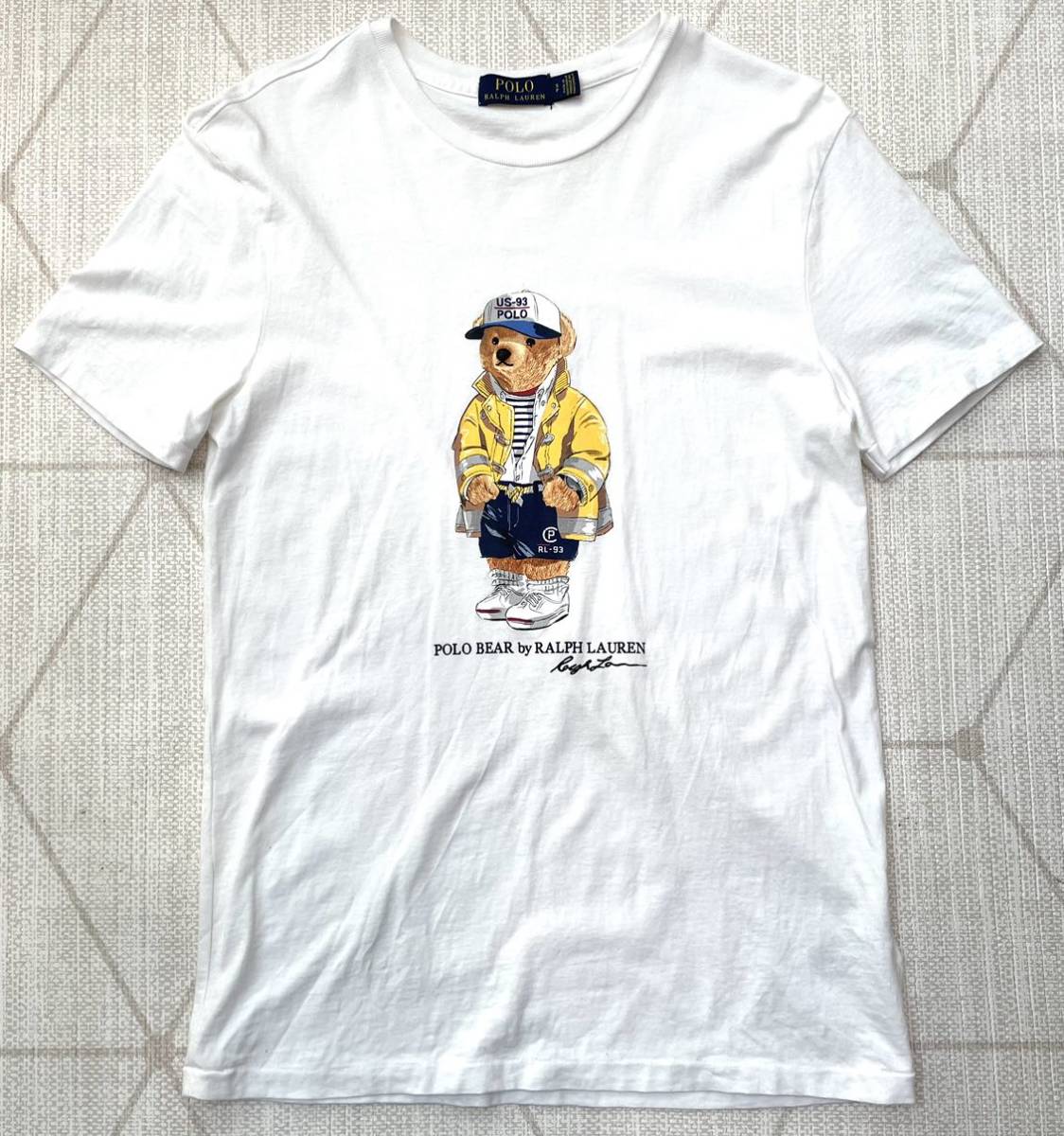 【１円スタート】ポロ ラルフローレン プリントTシャツ半袖 ポロベア SPサイズ（Mサイズ程度） _画像1