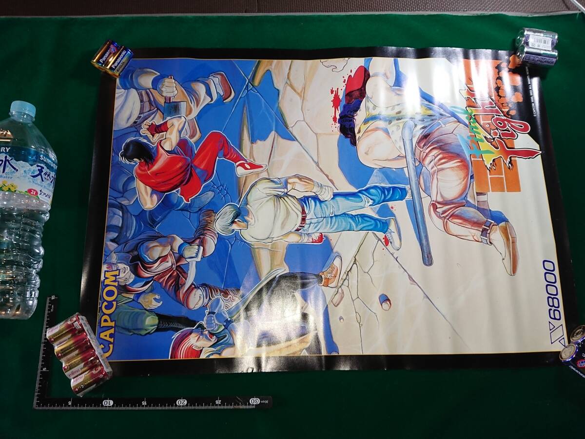 Final Fight ファイナルファイト X6800 ポスター CAPCOM_画像1