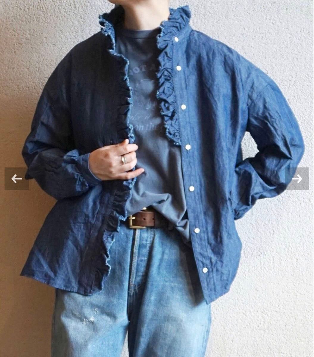 journal standard luxe シャンブレー フリルブラウス|Yahoo journal standard luxe シャンブレー フリルブラウス|Yahoo