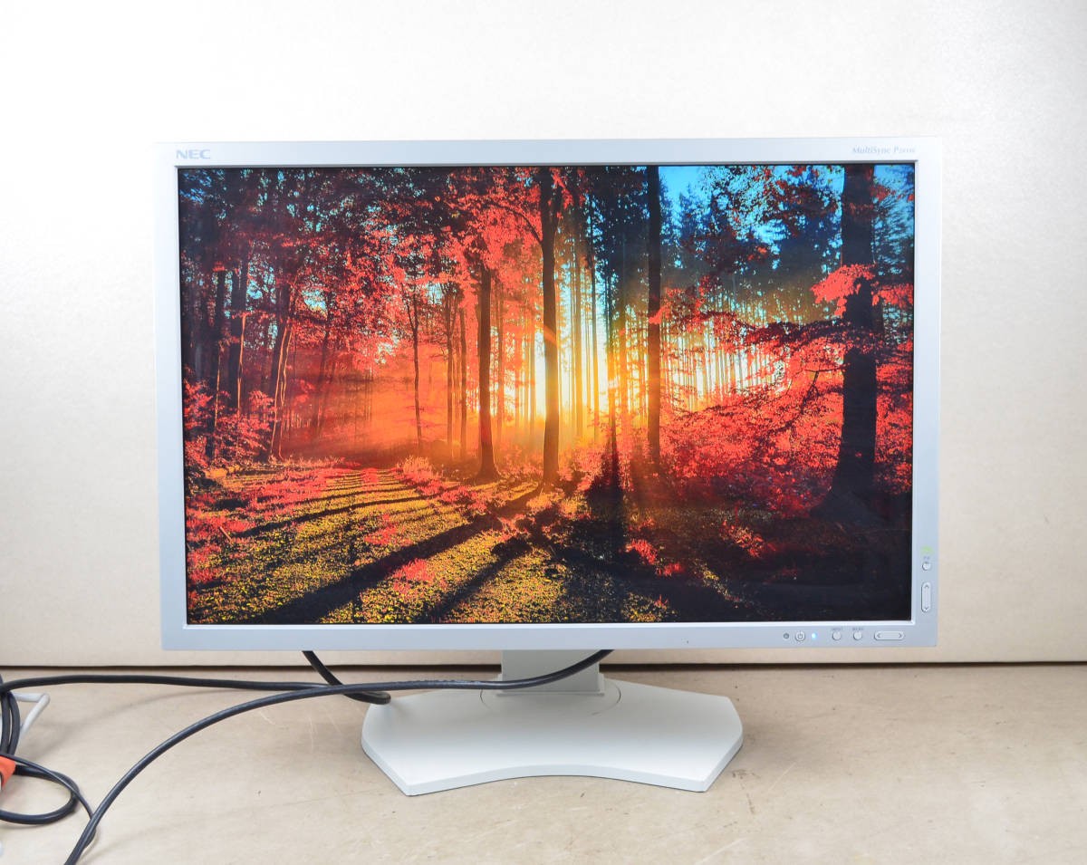 4431　NEC　24.1型ワイド　PA241W　WUXGA 1920x1200　DP端子　IPSパネル　LED　ディスプレイ