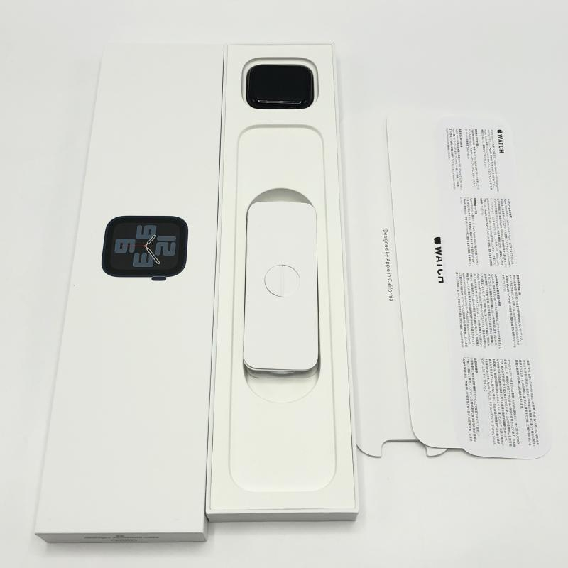 【中古】Apple Watch SE 第2世代 40mm GPSモデル ミッドナイトアルミニウムケース ストームブルースポーツループ[240017546050]_画像2