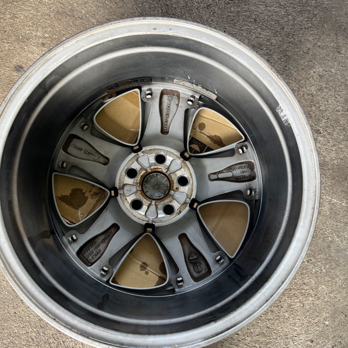 トヨタ プリウス 50系 純正 ホイール ツーリングセレクション1本 トヨタ プリウス 50系 純正 ホイール ツーリングセレクション1本