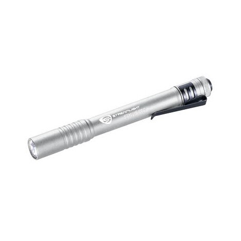  Streamlight STREAMLIGHT 66121 стило Pro серебряный корпус 0.5W белый LED фонарик-ручка 