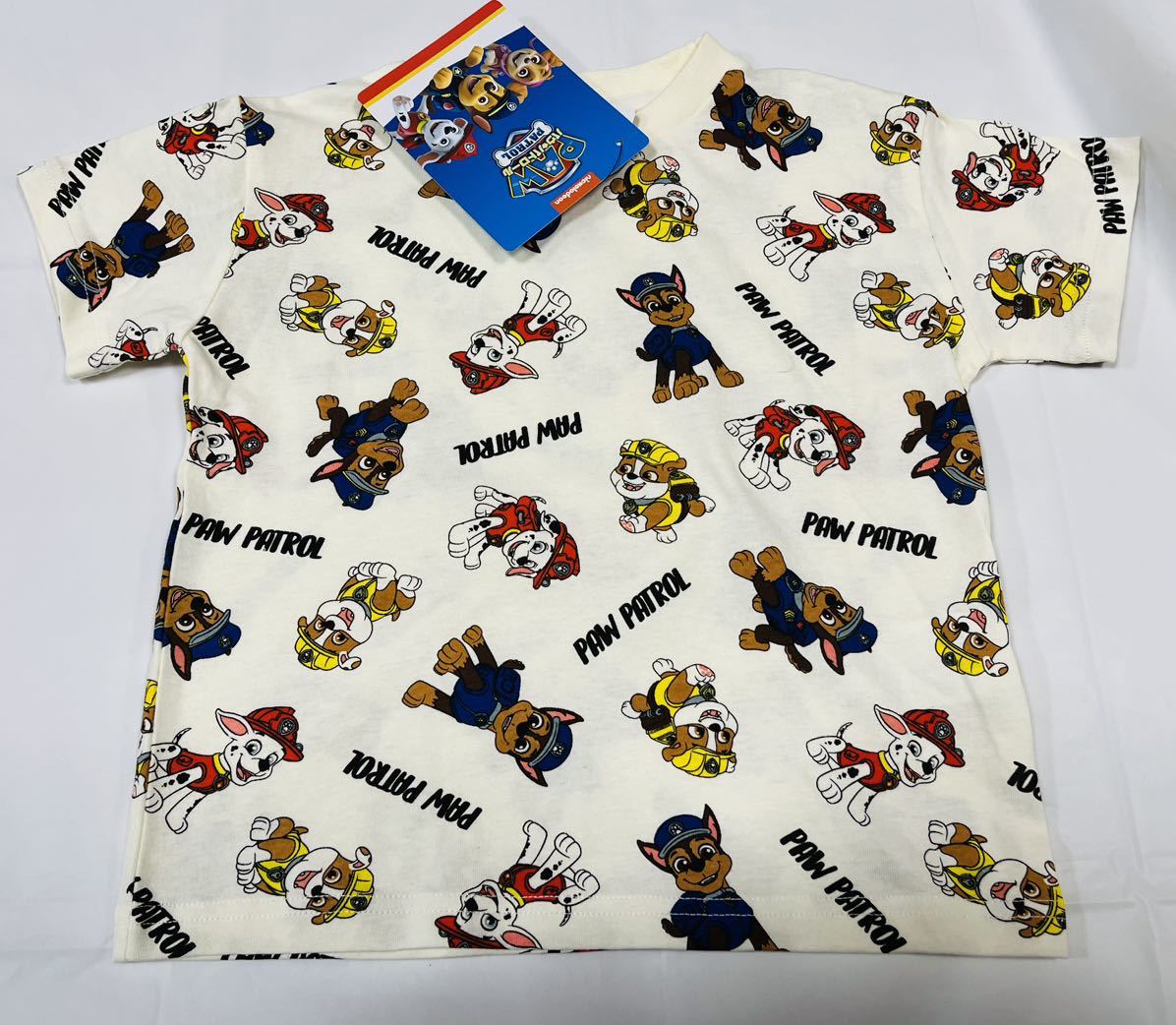 ★3027*激安sale!!新品 こども服  半袖Tシャツsize100 1枚★nickelodeon/PAW PATROLパウ・パトロールの画像1