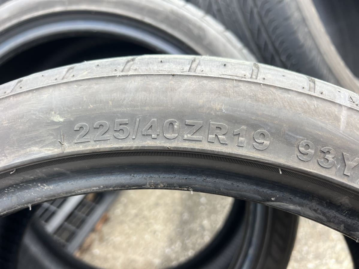 SUNWIDE RS-ONE 225/40R19 2本セット　22年製_画像4