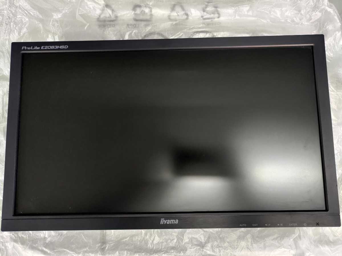 iiyama ProLite E2083HSD モニター　ディスプレイ_画像1