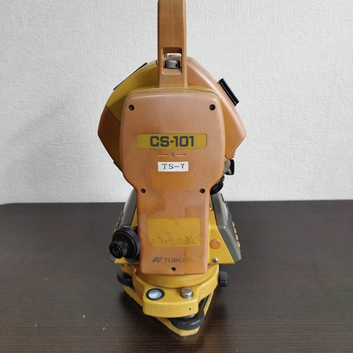 kydbt 【TOPCON/トプコン】CS-101 トータルステーション 測量・測定器　本体ケース付 【ジャンク】 #TS020_画像2