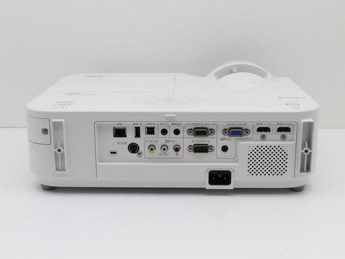送料無料♪ NEC 短焦点プロジェクター ViewLight NP-M353WSJD 3,500ルーメン ランプ使用時間 200H以内 レンズキズ有り Q53Nの画像6