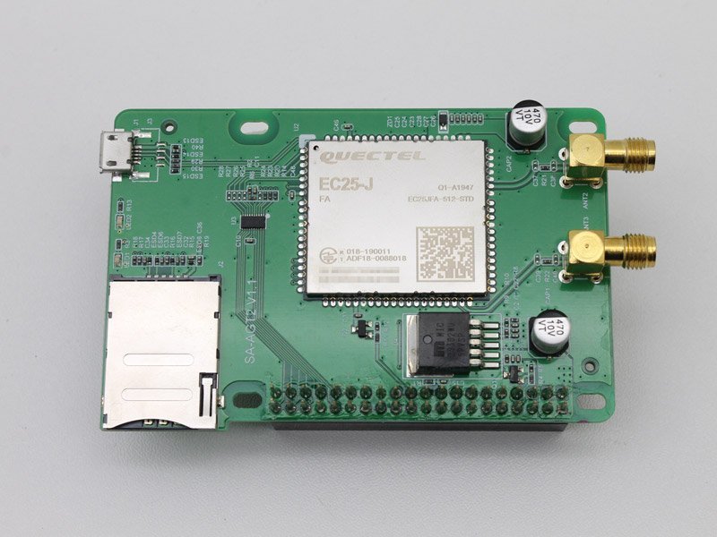 送料無料♪Raspberry Pi 4 Model B 対応 QUECTEL EC25-J 4G(LTE) 通信モジュール 本体 ラズベリーパイ モデム L68N No.4_画像2