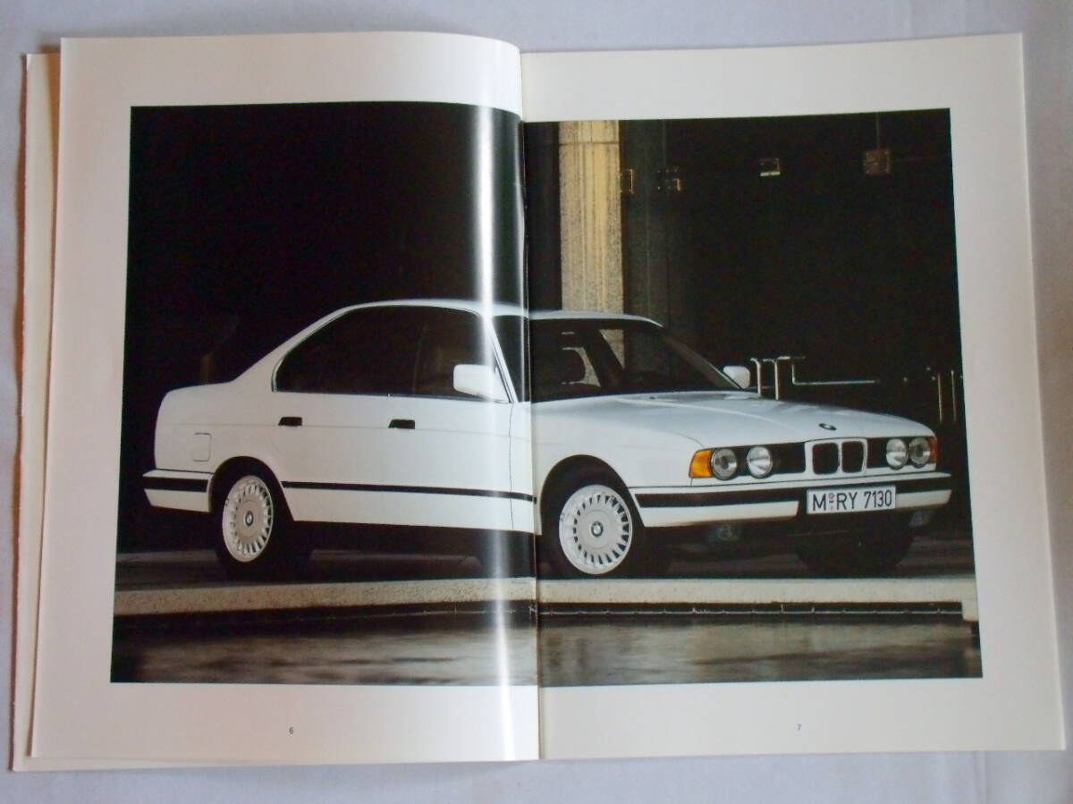 ★1991/09・ＢＭＷ ５シリーズ 日本語カタログ・E34系・39頁★_画像2