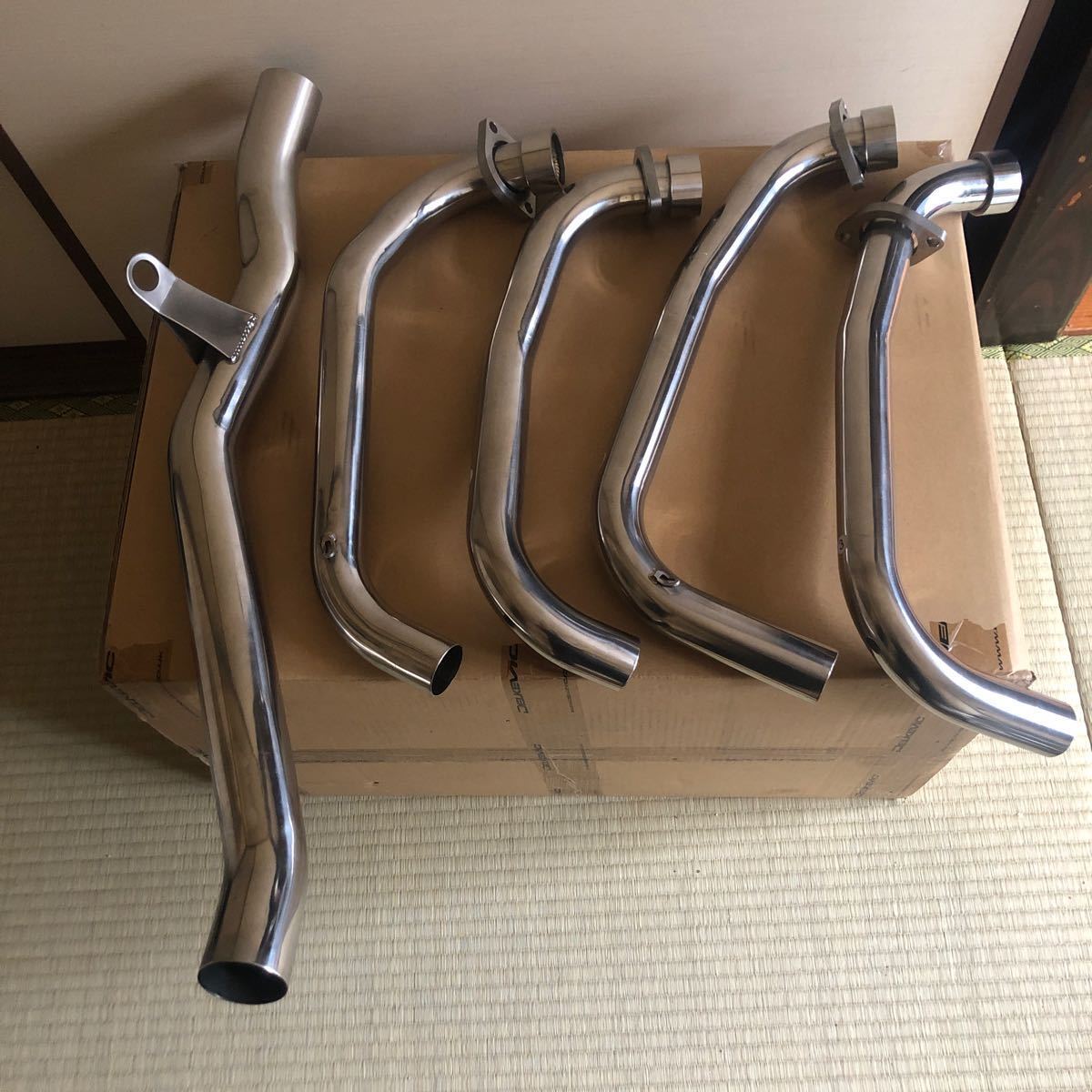 ZRX1100.1200 DELKEVIC製フルエキチタンマフラー 1997〜2007