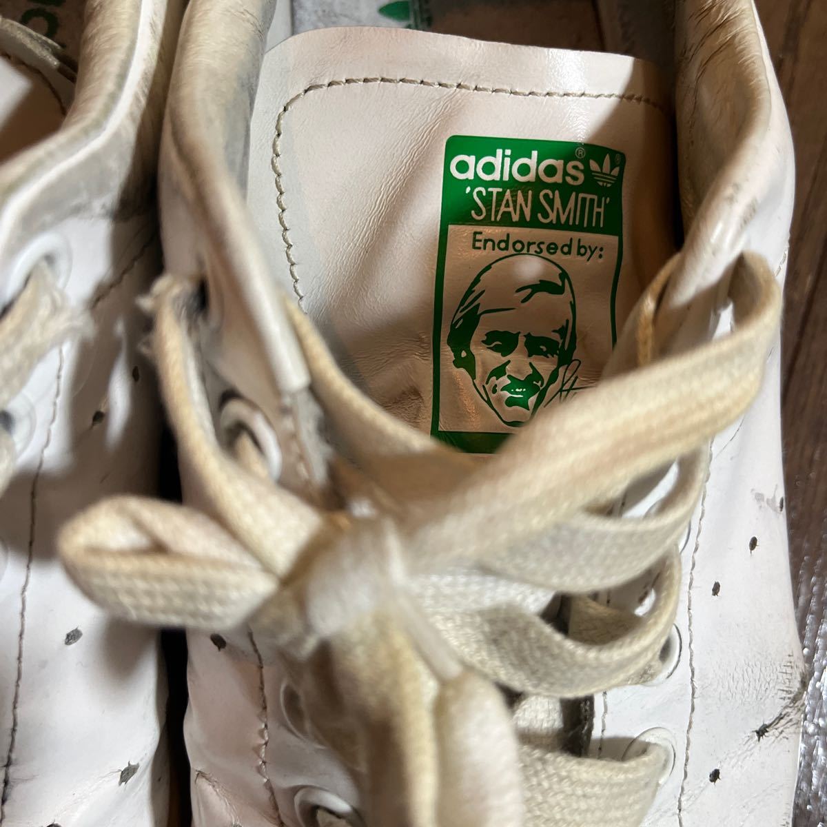 adidas STAN SMITH アディダススタンスミス 26.0cm スタンスミス ガラスレザーインド製_画像9