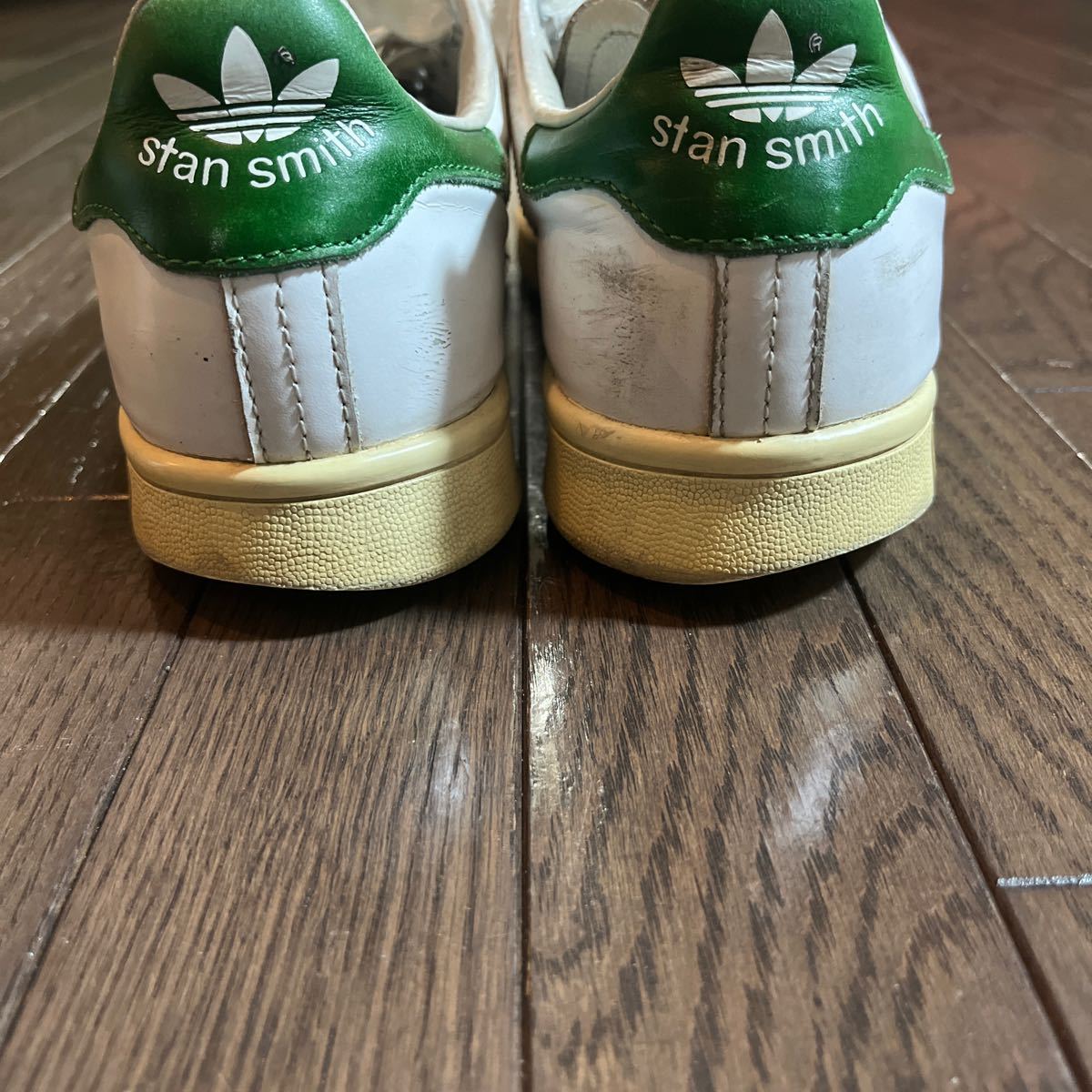 adidas STAN SMITH アディダススタンスミス 26.0cm スタンスミス ガラスレザーインド製_画像6