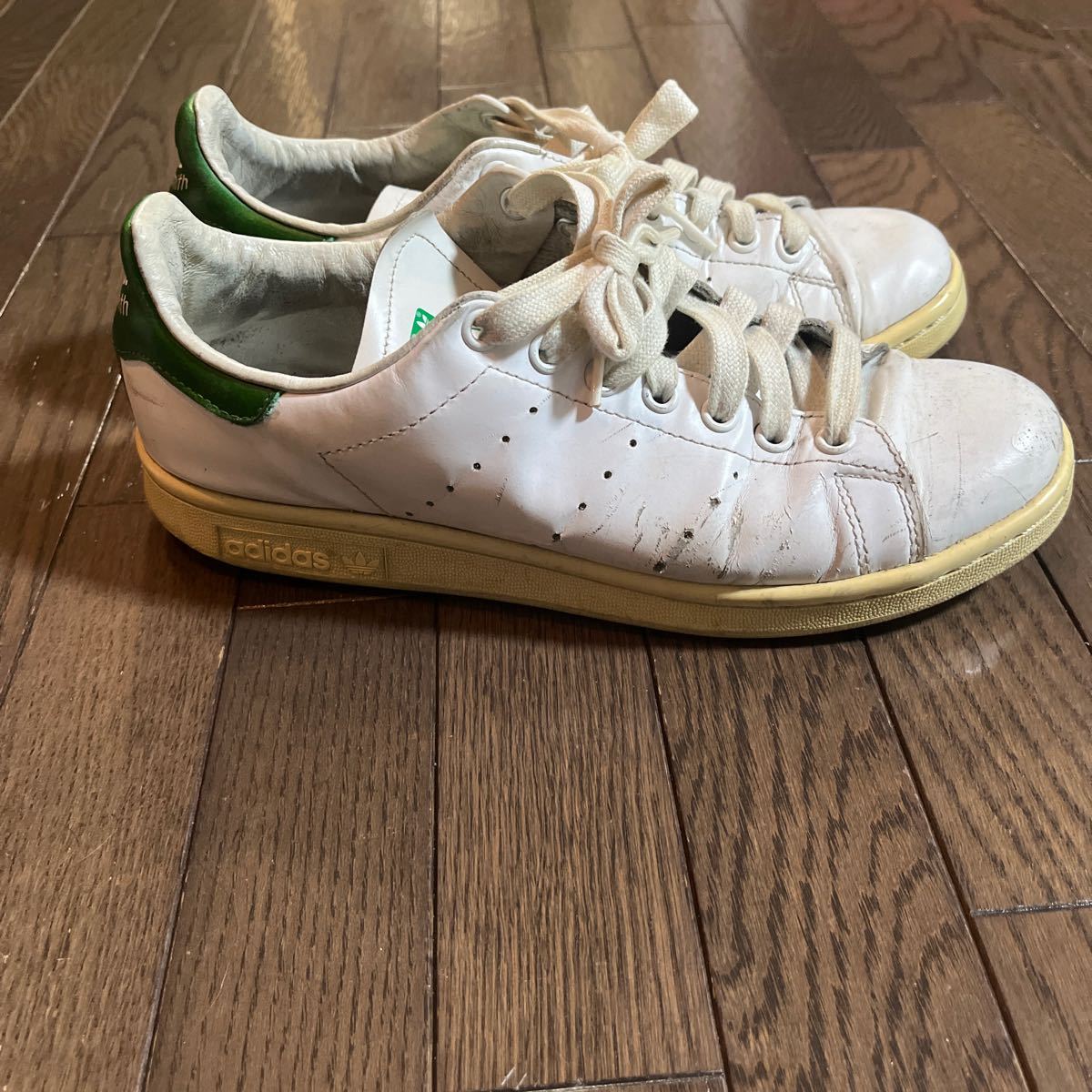 adidas STAN SMITH アディダススタンスミス 26.0cm スタンスミス ガラスレザーインド製_画像4