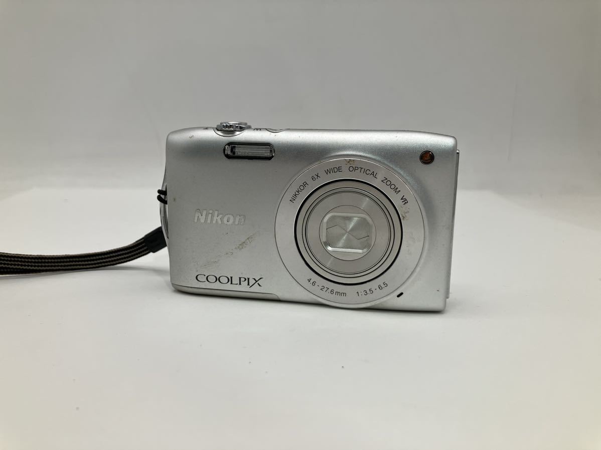 ◯【売り切り】Nikon（ニコン）コンパクトデジタルカメラ COOLPIX S3300_画像1