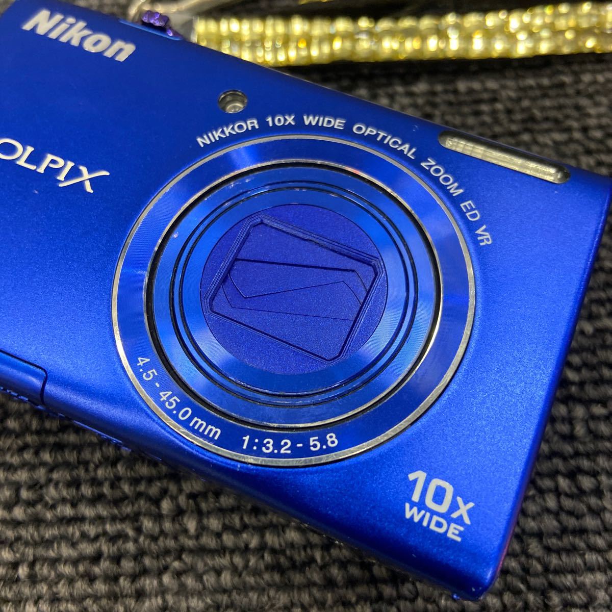 ◯【売り切り】Nikon ニコン　COOLPIX S6200 ニコン クールピクス デジタルカメラ デジカメ 4.5-45.0mm1:3.2-5.8 2011年製_画像8