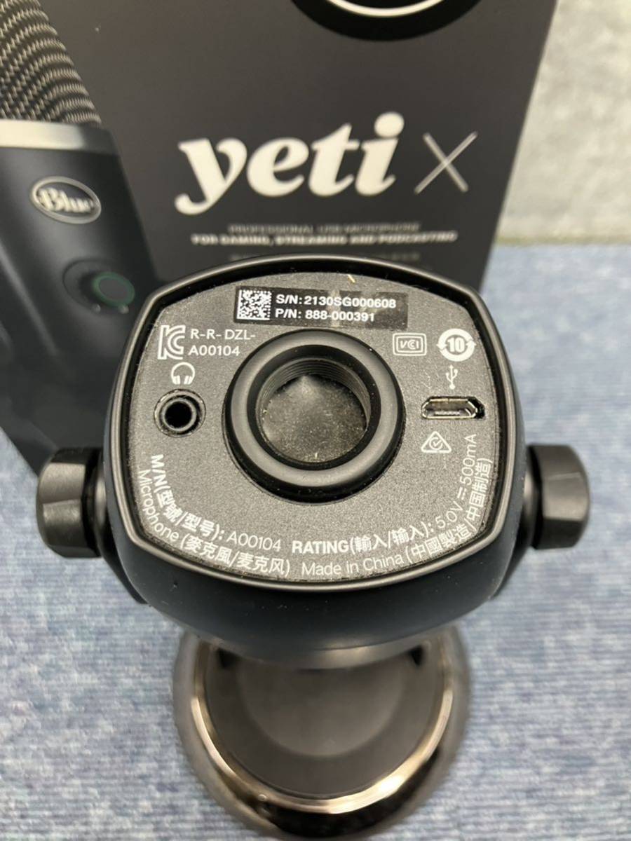 ☆【売り切り】Blue Microphones Yeti コンデンサーマイク ゲーミングマイク _画像4