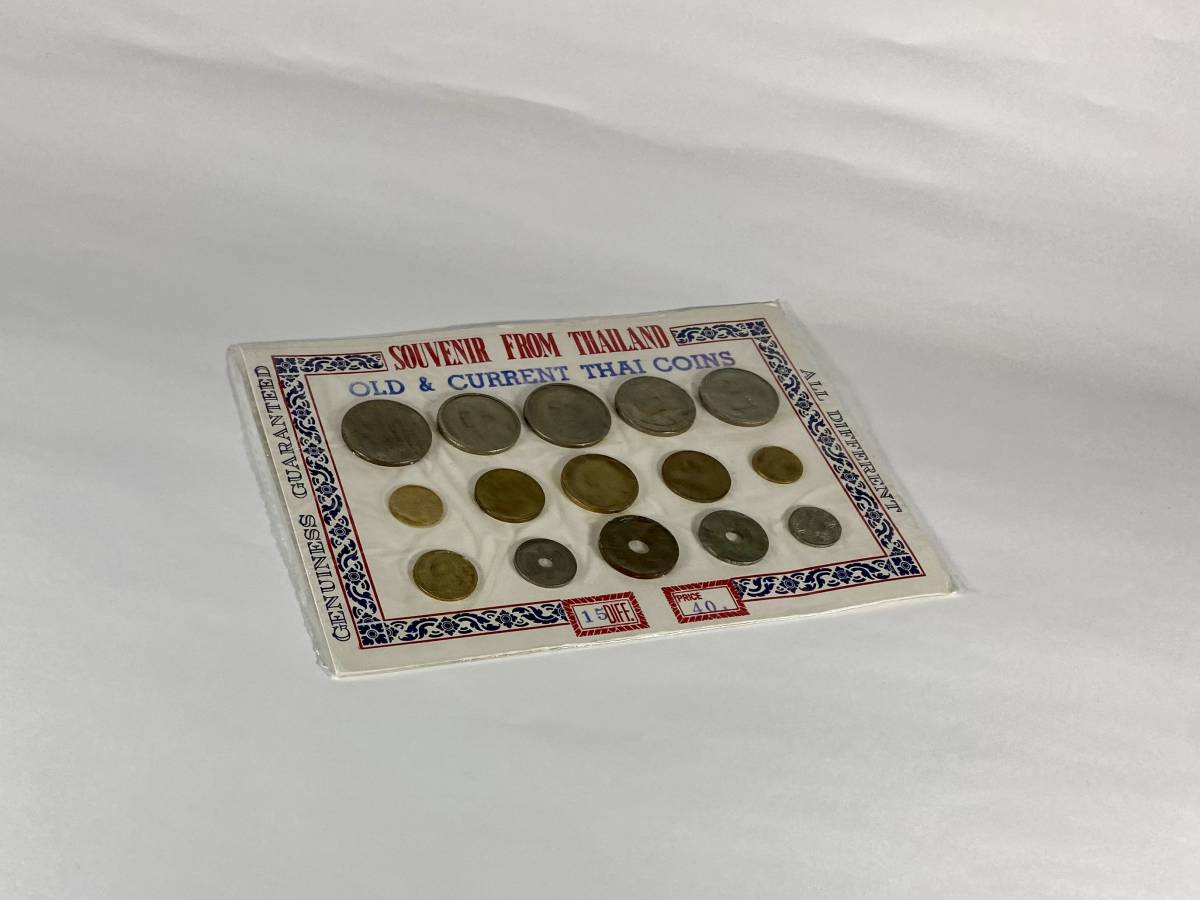 ▲ 【1円スタート】 タイ　コインセット Old ・ Current Thai Coins▲hi173_画像5