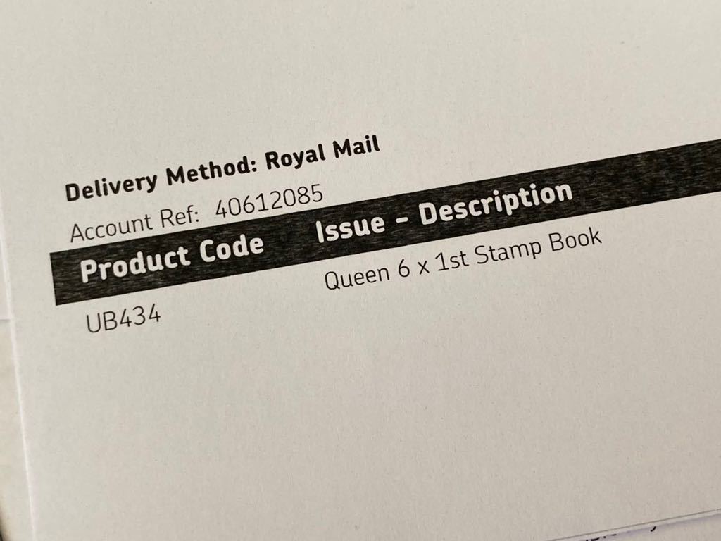  英Royal Mail　ロイヤルメイル発行。 Queenの限定発売の切手シート_画像3