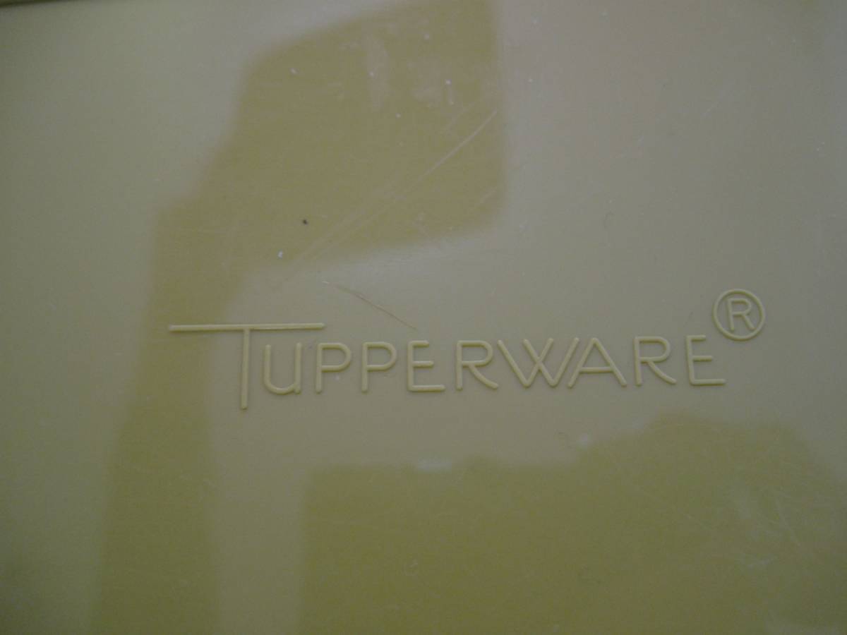 タッパーウェア ランチボックス Tupperware すのこ付 二段 ランチボックス 　中古美品_画像5