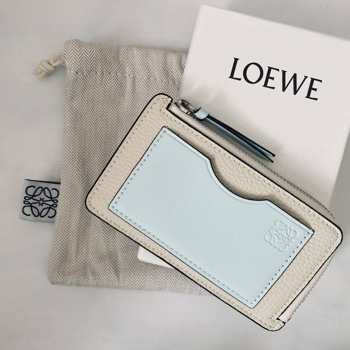 極美品 新品に近い】LOEWE ロエベ フラグメントケース カードホルダー