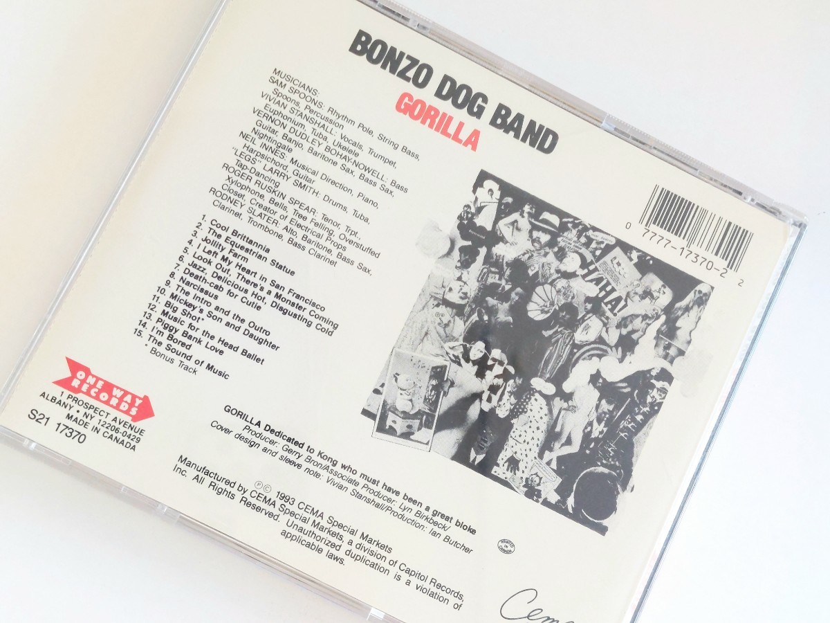 BONZO DOG BAND　GORILLA_画像2