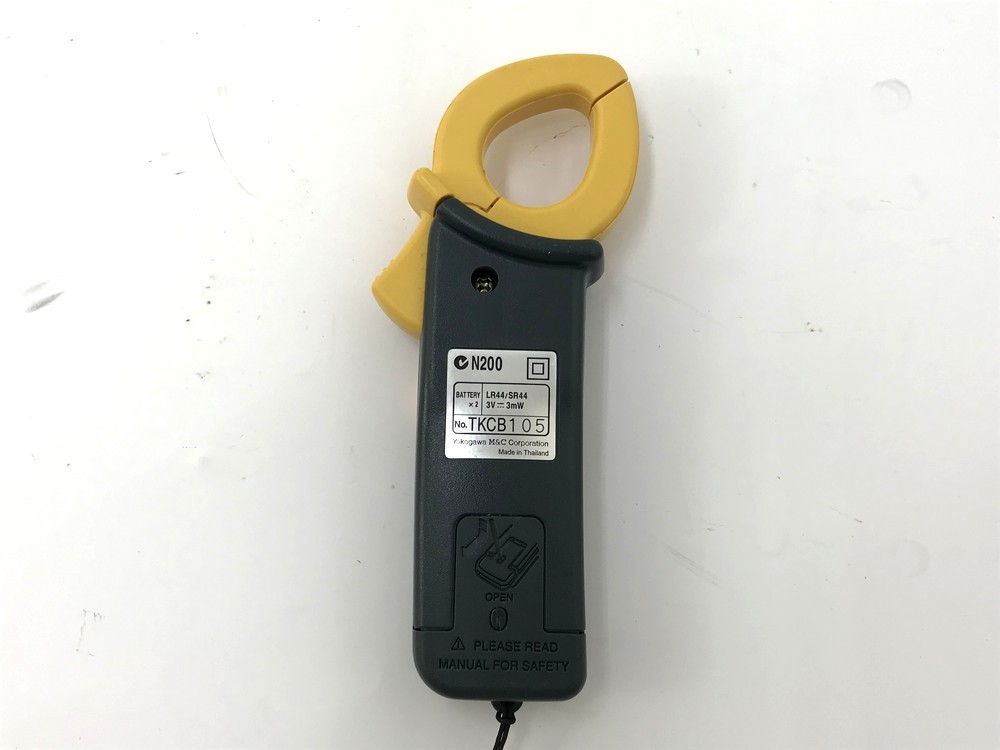 【同梱可】【60】中古品 YOKOGAWA 横河計測 CL120 ミニクランプテスタ ケース付き ※汚れ有_画像6