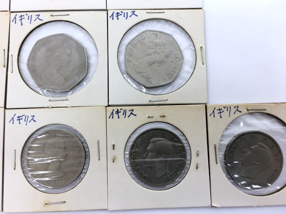 【同梱可】【ネコポス発送】中古品 イギリス コイン 20枚まとめて 硬貨 コレクション_画像5