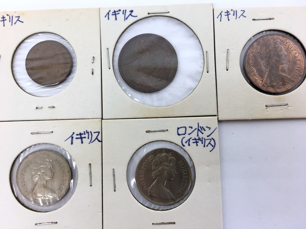 【同梱可】【ネコポス発送】中古品 イギリス コイン 20枚まとめて 硬貨 コレクション_画像3