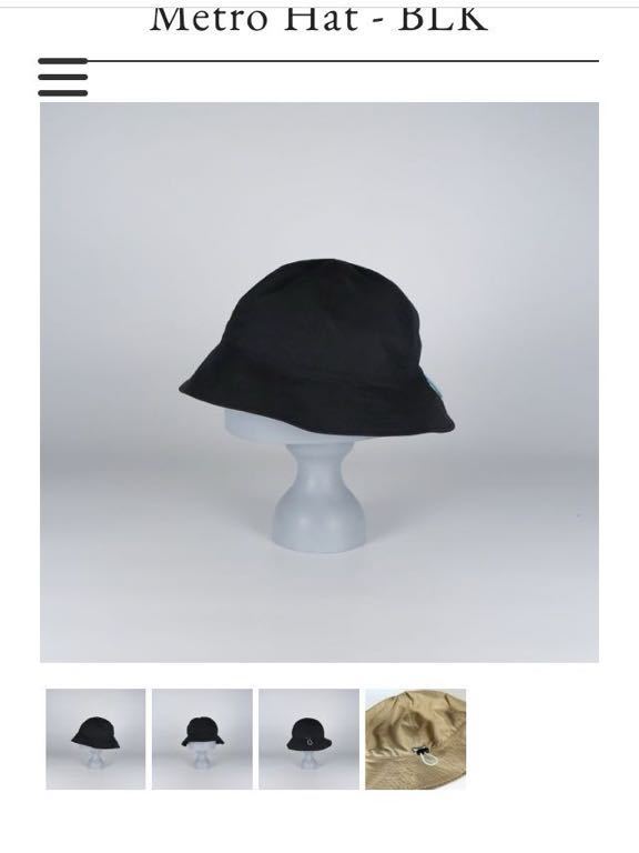 ★bocodeco★Metro Hat（黒・フリー）