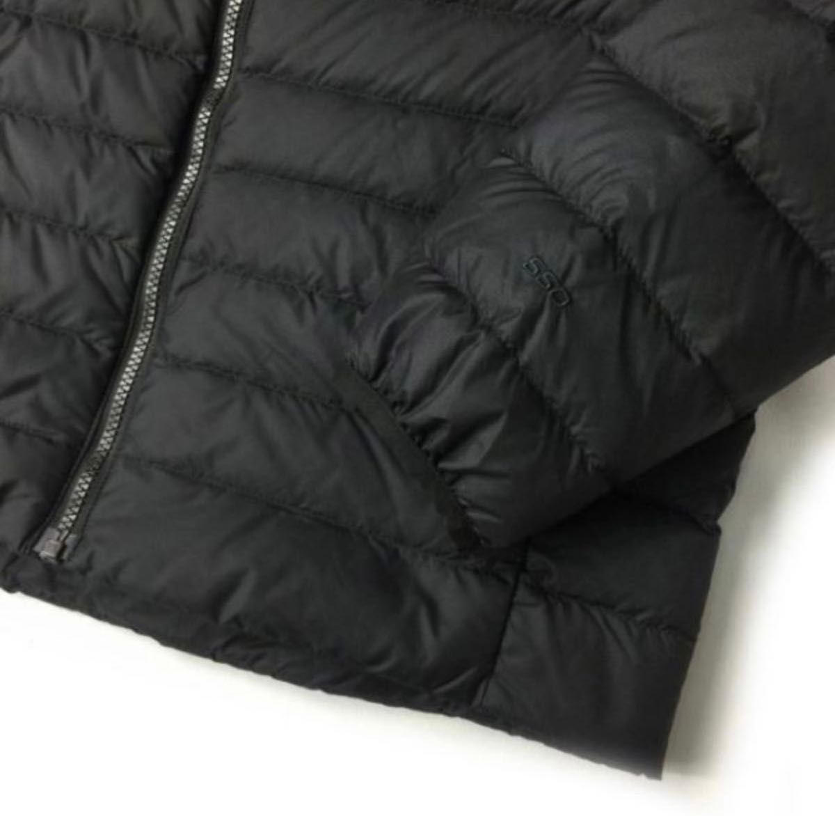 ノースフェイス ダウンジャケット (FLARE DOWN JACKET2) 軽量 550フィル 防寒 メンズ L 黒