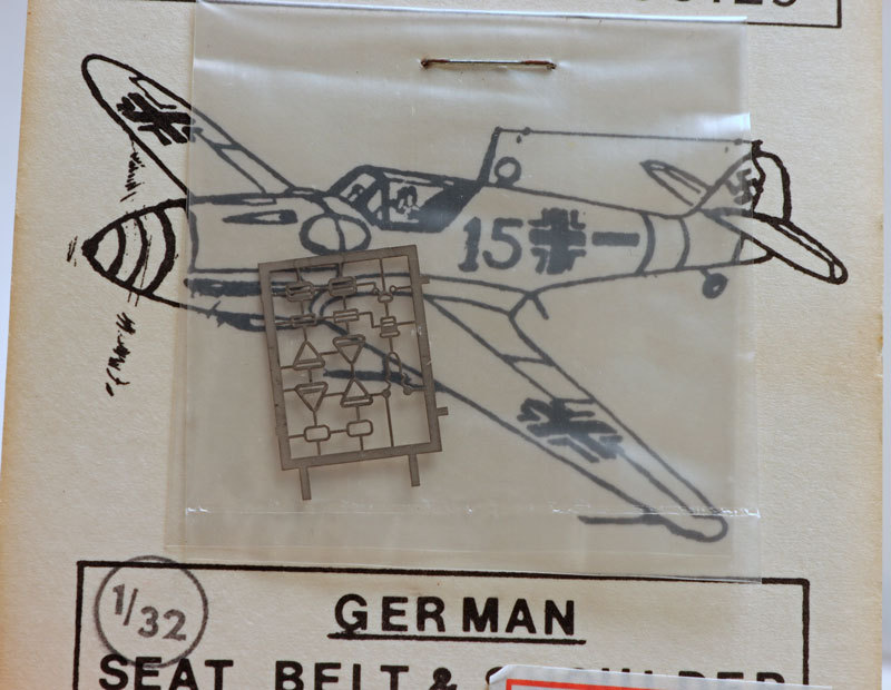 WMP 1/32 ドイツ空軍シートベルトハーネス Parts-005_画像4