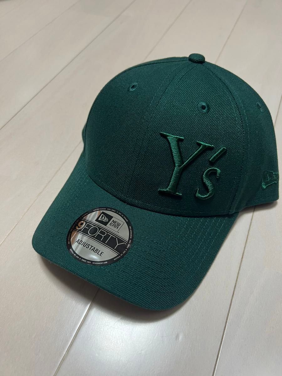 ニューエラ　NEWERA キャップ　帽子　緑　グリーン　Y's ヨウジヤマモト　Yohji Yamamoto