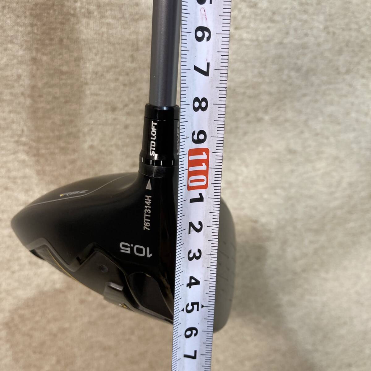 テーラーメイド　TaylorMade　ドライバー　RBZ　BLACK　USモデル　Matrix Ozik Flex-S　10.5度　1番　左利き　左　レフティー_画像9