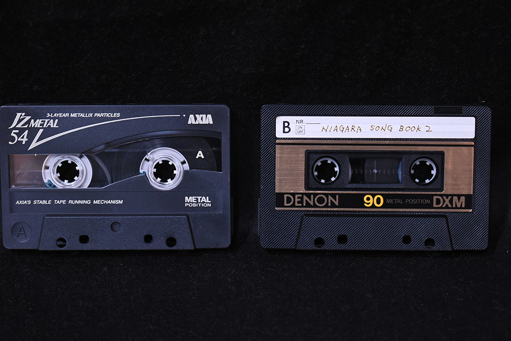 カセットテープ/メタルポジション/AXIA/DENON/54分/90分/使用済み/2本セット/UOV2810_画像1
