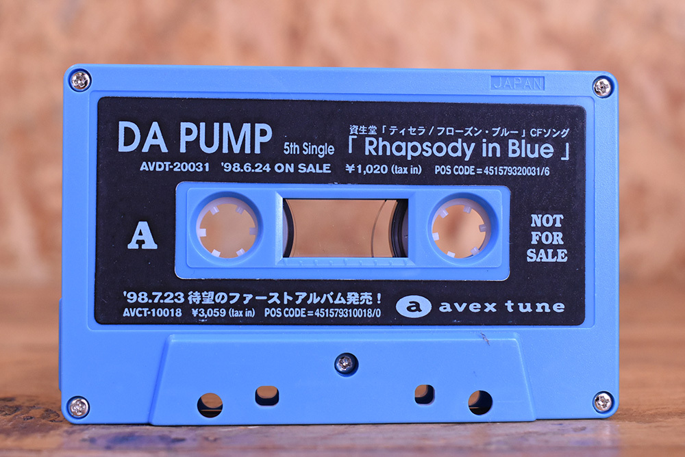 DA PUMP/カセットテープ/非売品/avex tune/NOT FOR SALE/ごきげんだぜっ！/Rhapsody in Blue/2本セット/UOD331_画像4