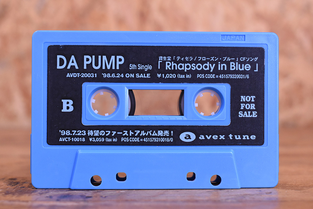 DA PUMP/カセットテープ/非売品/avex tune/NOT FOR SALE/ごきげんだぜっ！/Rhapsody in Blue/2本セット/UOD331_画像5