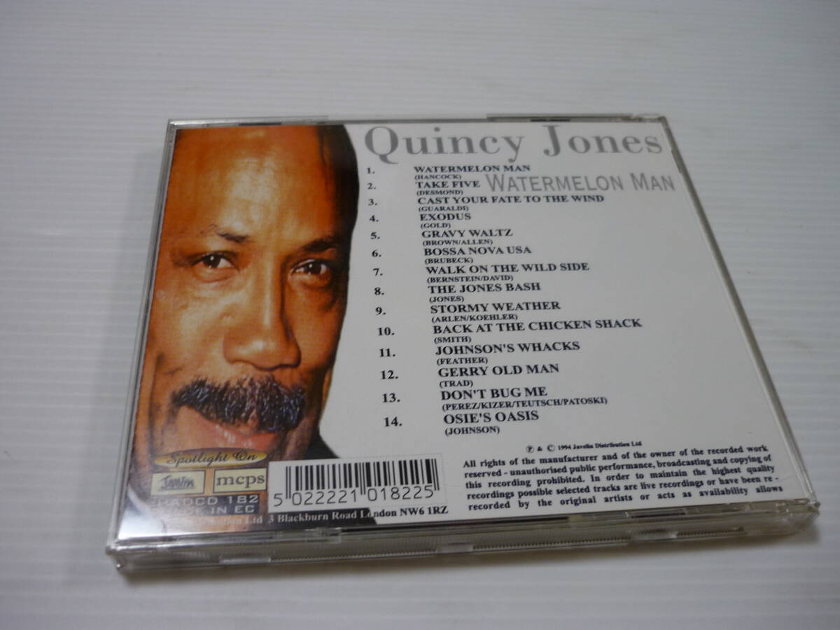 [管00]【送料無料】CD QUINCY JONES Watermelon Man ジャズ クインシージョーンズ / ウオーターメロン マン