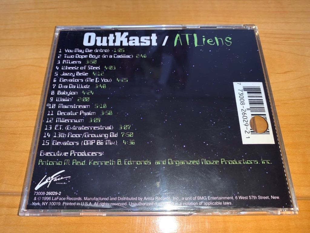 【輸入盤CD】Outkast / アウトキャスト / ATLiensの画像2