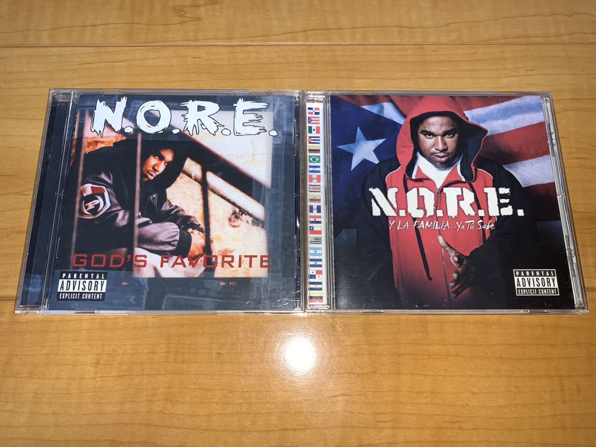 【輸入盤CD】N.O.R.E. アルバム2枚セット / ノリエガ / God's Favorite / Y La Familia…Ya Tu Sabe_画像1