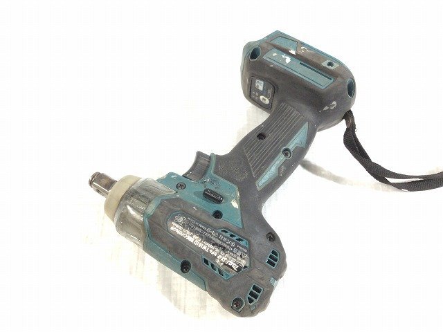 【送料無料☆彡バンパ破損あり】makita マキタ 18V 充電式インパクトレンチ TW181D 本体のみ 電動工具 締め付け 85930_画像5