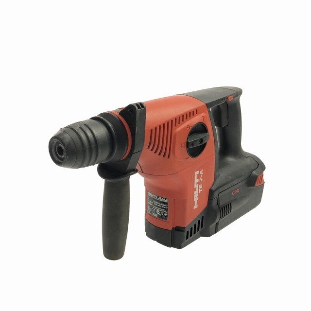 【送料無料☆彡動作品】HILTI ヒルティ ロータリハンマドリル TE7-A バッテリ1個(36V3.3Ah) ケース付き ※オイル漏れあり 84813_画像4